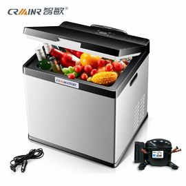 Durable 12V 24V DC Mini Car Refrigerator With Electronic Temperature Control