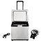 24V DC 28L Mini Car Refrigerator Cooler With Digital Display And Trolley Handle